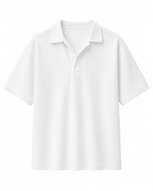 SZN Baskota Polo - White - Front