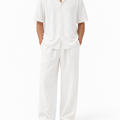 The Riviera Linen Set - White - Model
