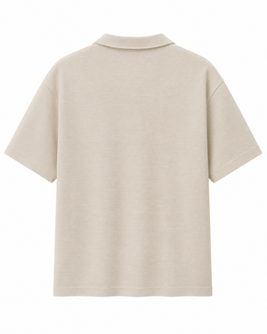 SZN Baskota Polo - Beige - Back