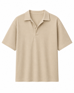 SZN Baskota Polo - Beige - Front