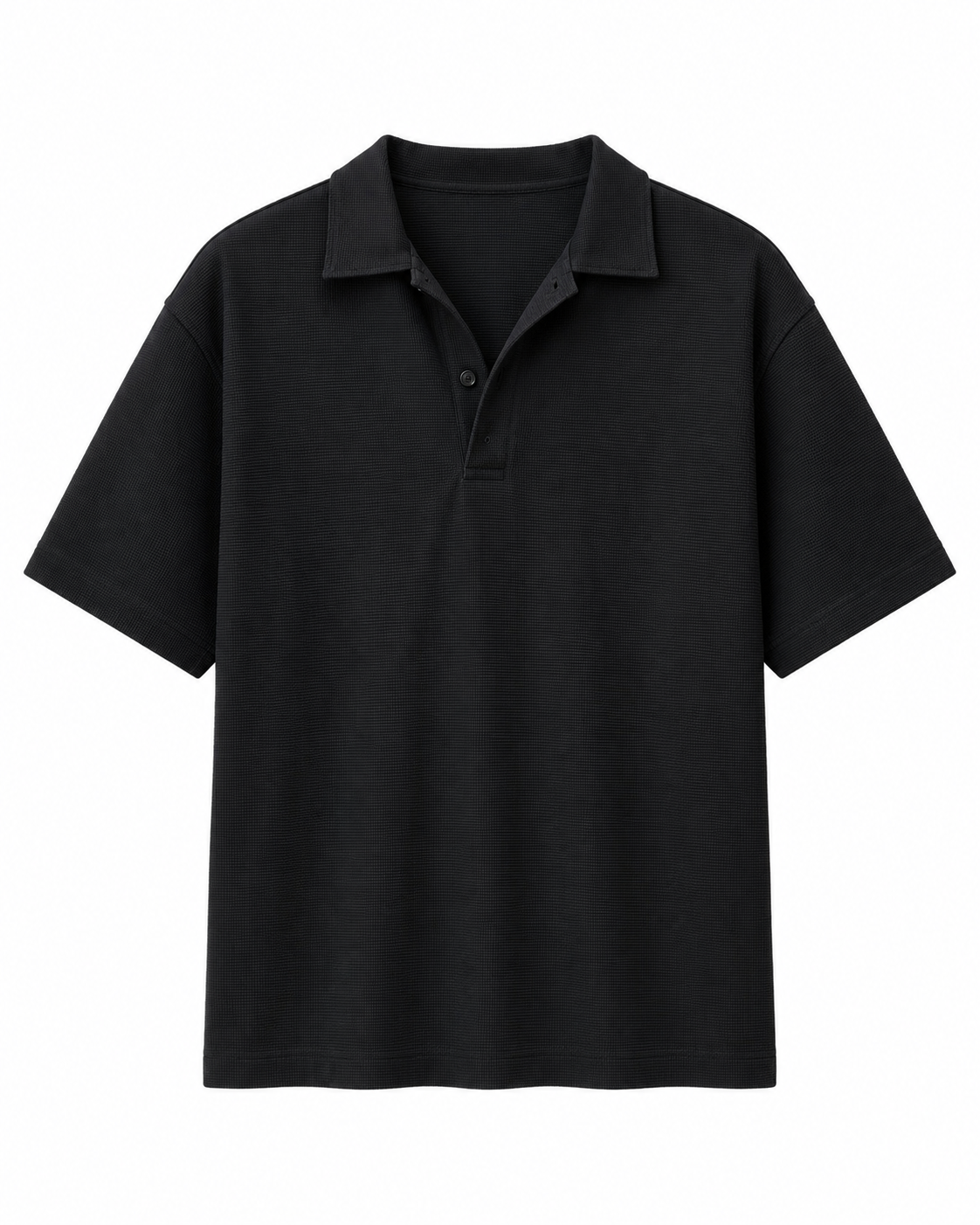 SZN Baskota Polo - Black - Front
