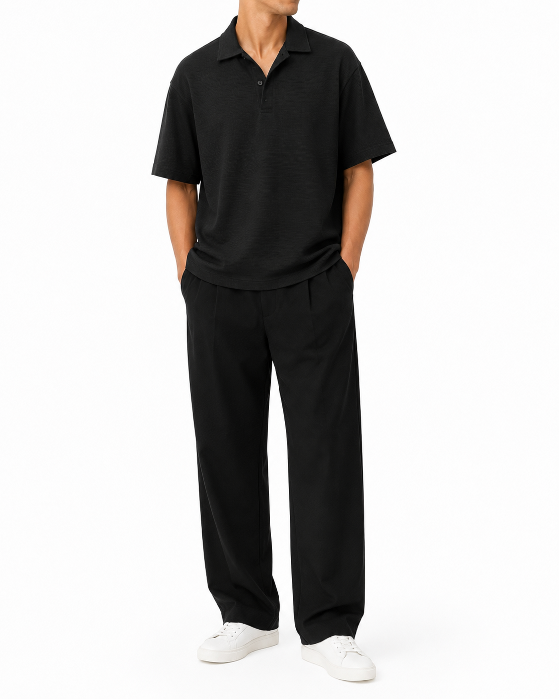 SZN Baskota Polo - Black - Model