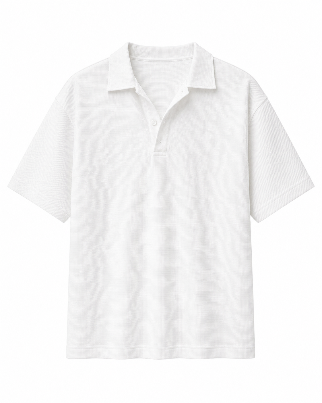 SZN Baskota Polo - White - Front