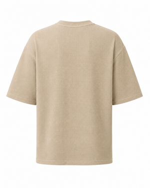 SZN Baskota Tee - Beige - Back