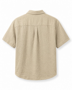 SZN Linen Shirt - Beige - Back