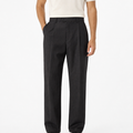 SZN Tailored Pants - Black & White Stripe - Model