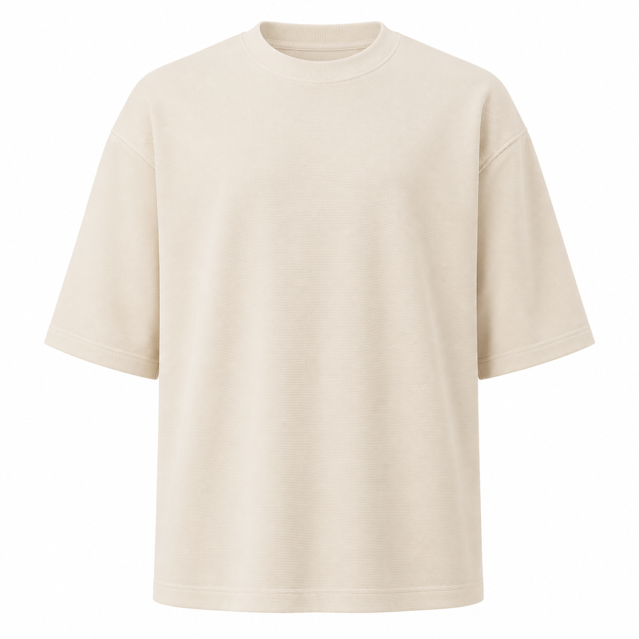 SZN Classic Tee - Beige - Front